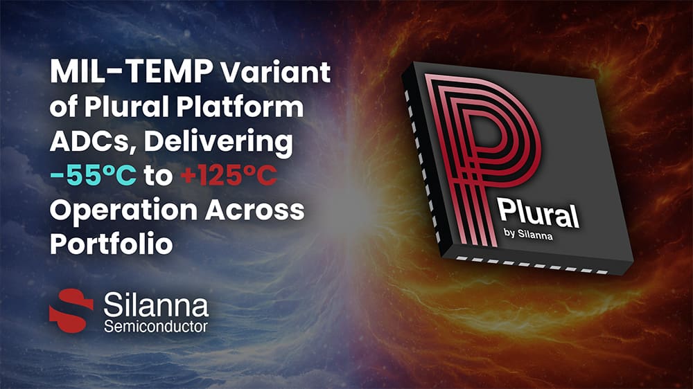 Silanna Announces MIL-TEMP Variant of Plural Platform ADCs, Delivering −55°C to +125°C Operation Across Portfolio